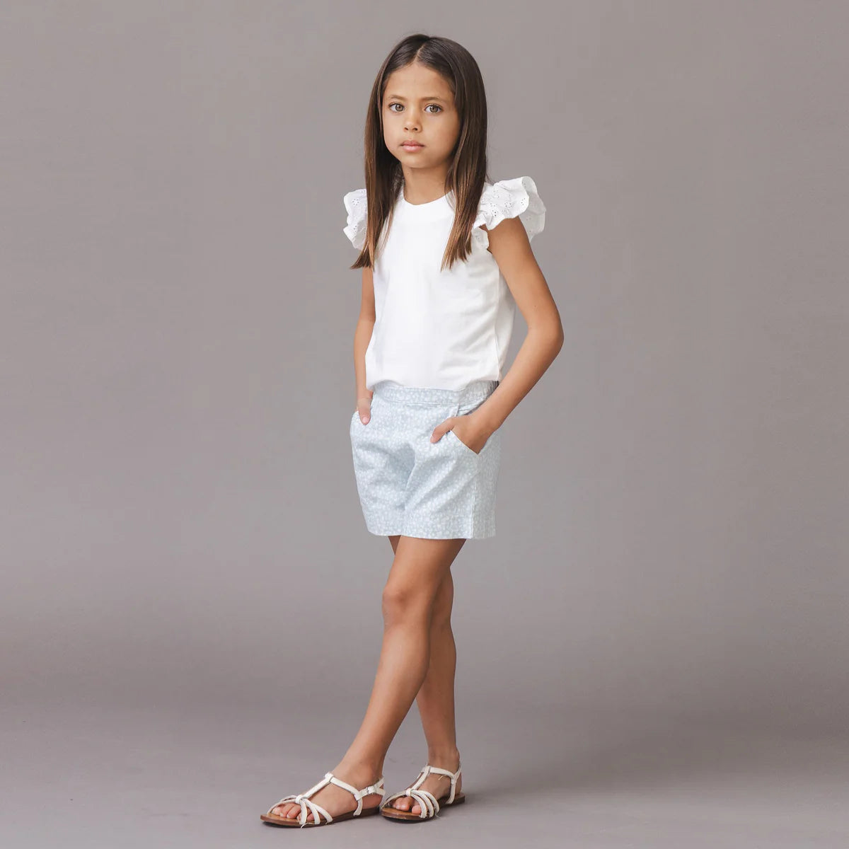 Linen Pull-On Short