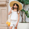 Organic Eyelet Tank and Short Set