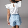 Organic Seersucker Pull-On Short
