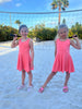 Scalloped-Edge Athletic Dress
