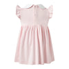 Pima Flutter Smocked Dress