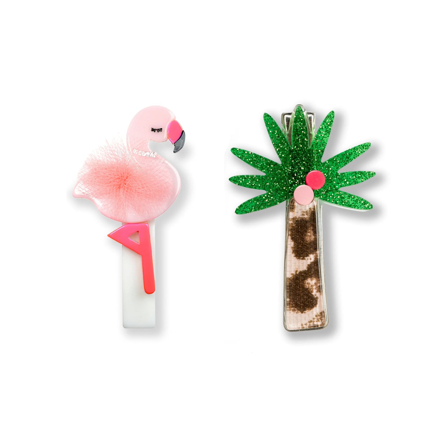 Tropical Flamingo Hairclip