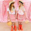 Red Gingham Skort
