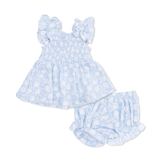 Western Daisies Dress and Bloomers