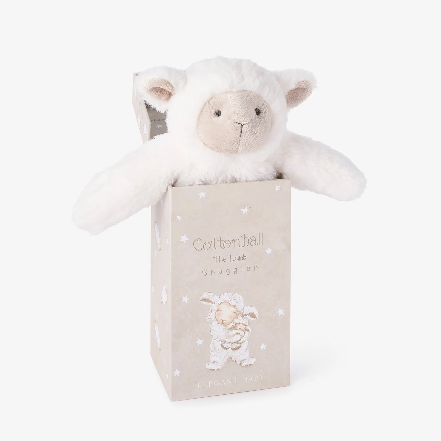 Cotton ball the Lamb Snuggler