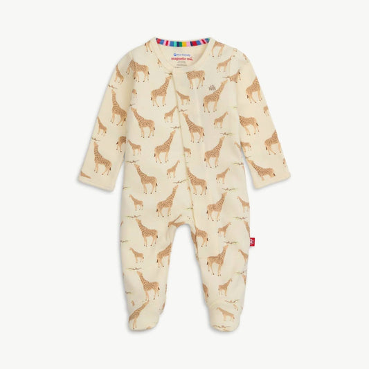 Jolie Giraffe Organic Cotton Footie