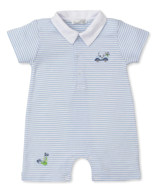 Kissy Kissy Golf Club Short Playsuit/Stripe