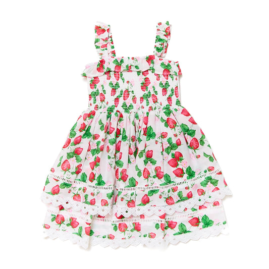 Sloane Alexandra Dress Strawberry Fields