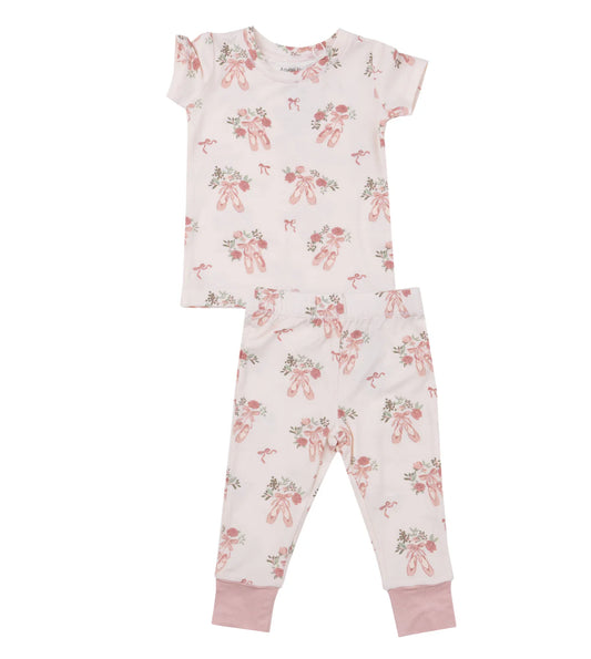 Bamboo Lounge Wear Set- Ballet Shoes