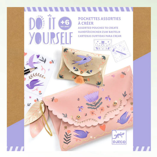 Sweet Fashionista Pouches DIY Craft Kit