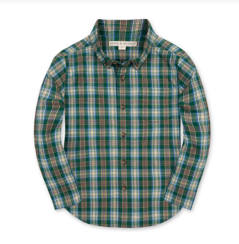 ORGANIC STRETCH POPLIN SHIRT