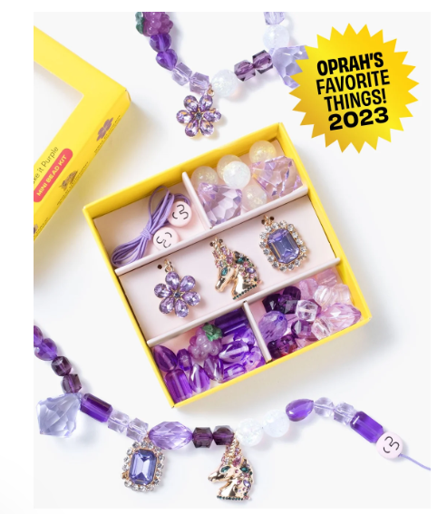 Make it Purple DIY mini bead kit