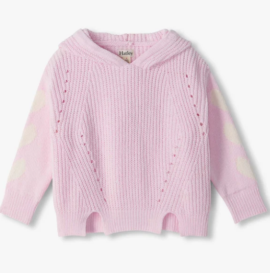 Girl's Ballerina Chenille Pullover