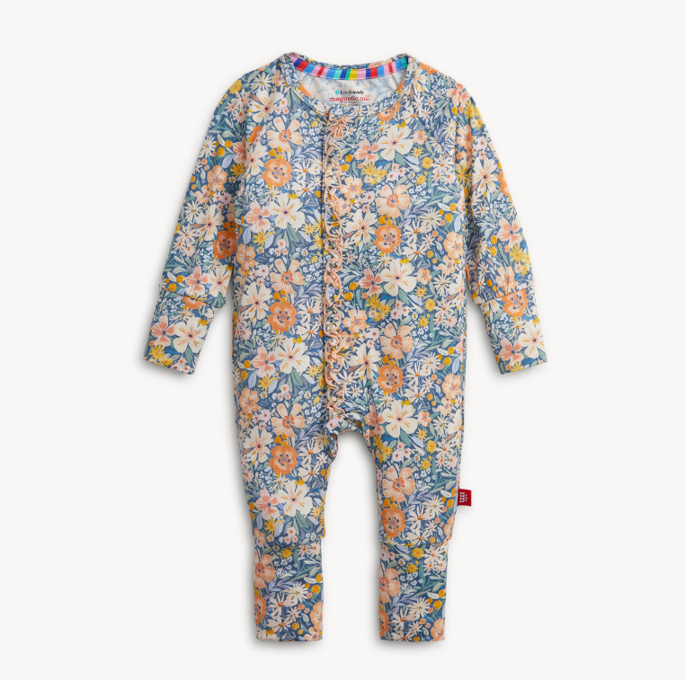Flora Modal Ruffle Conv Coverall