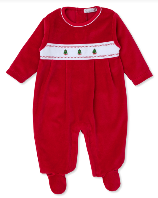 Classic Treasures Velour Footie