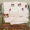 Bear Sweater Knit Round Baby Beanie Cap (Organic Cotton)