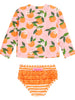 Orange You the Sweetest Rash Guard 2-Piece