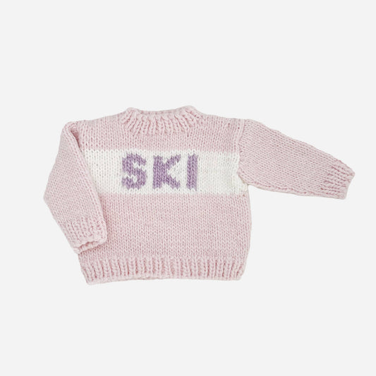 Ski Sweater- Pink