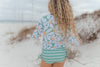 UPF50- Mod Daisy Long Sleeve Swim