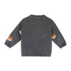 Fox Jacquard Knit Baby Pullover (Organic Cotton)