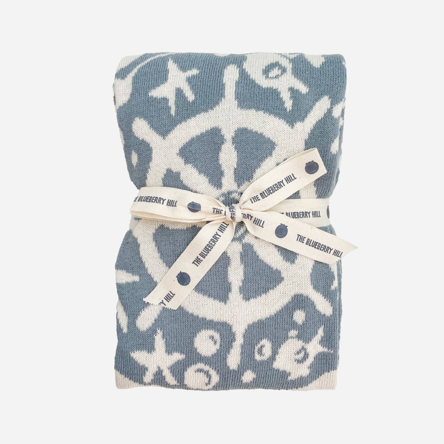 Organic Cotton Blanket- Summer Ocean