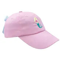 Mermaid Bow Baseball Hat Age 2-7