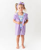 Terry Full-Zip Cover Up Lavender