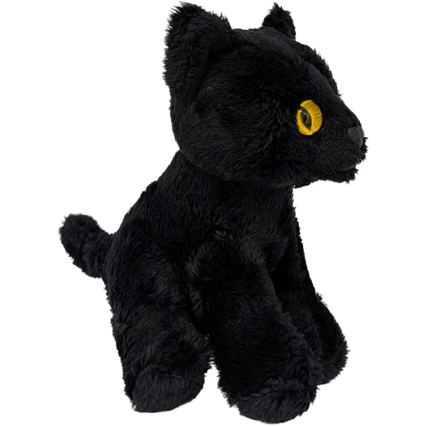 Salem the Canned Black Cat - Cat Plush in a Can