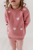 Knit Heart Sweater
