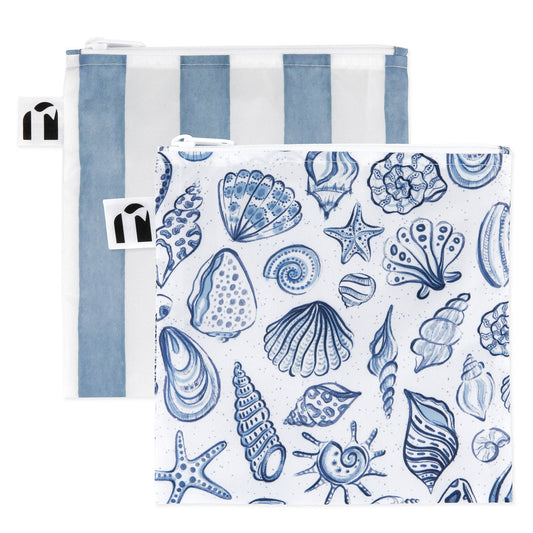Reusable Snack Bag- 2pack Coastal
