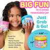 Sensory Mini Play Kit Jar with Cloud Clay: Capybara Theme