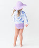 Girls Lavender Swim Hat