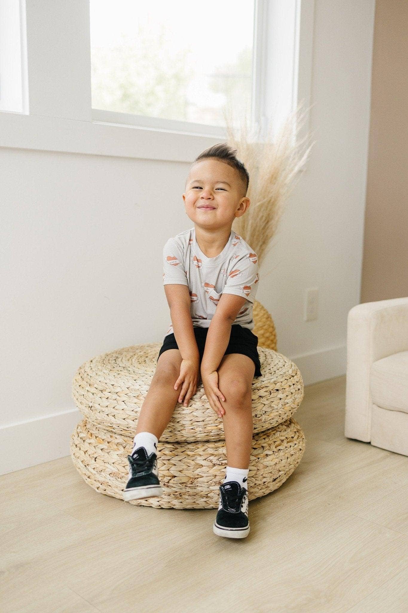 Bamboo Tee-Mama Tattoo Heart