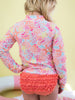 2-Piece Rashguard- Sunset Seashells