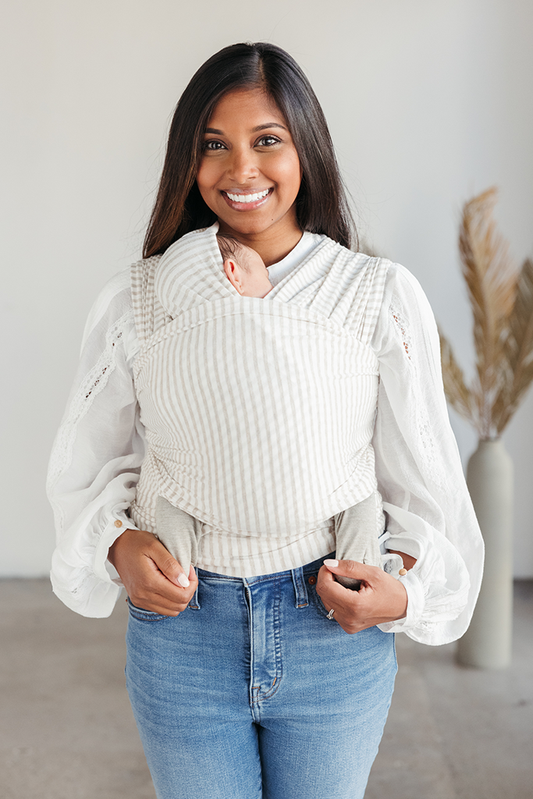 Solly Wrap- Driftwood Stripe