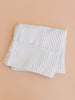 Organic Cotton Swaddle- Blue Stripe
