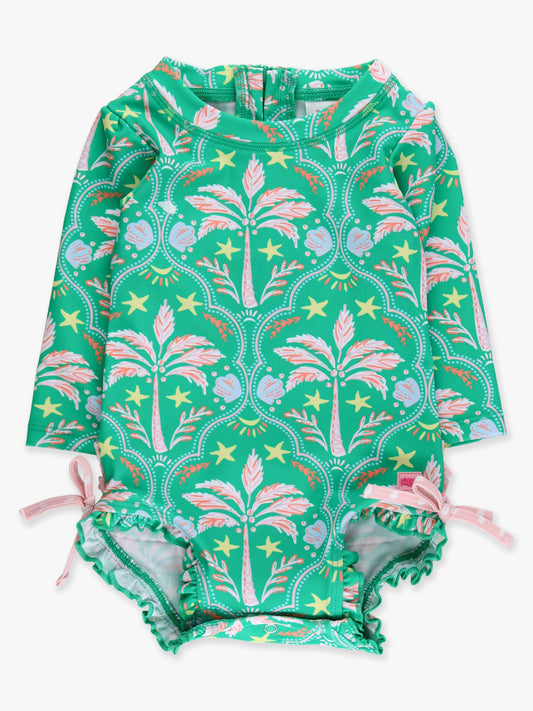 Rash Guard Swim- Coconut Cabana