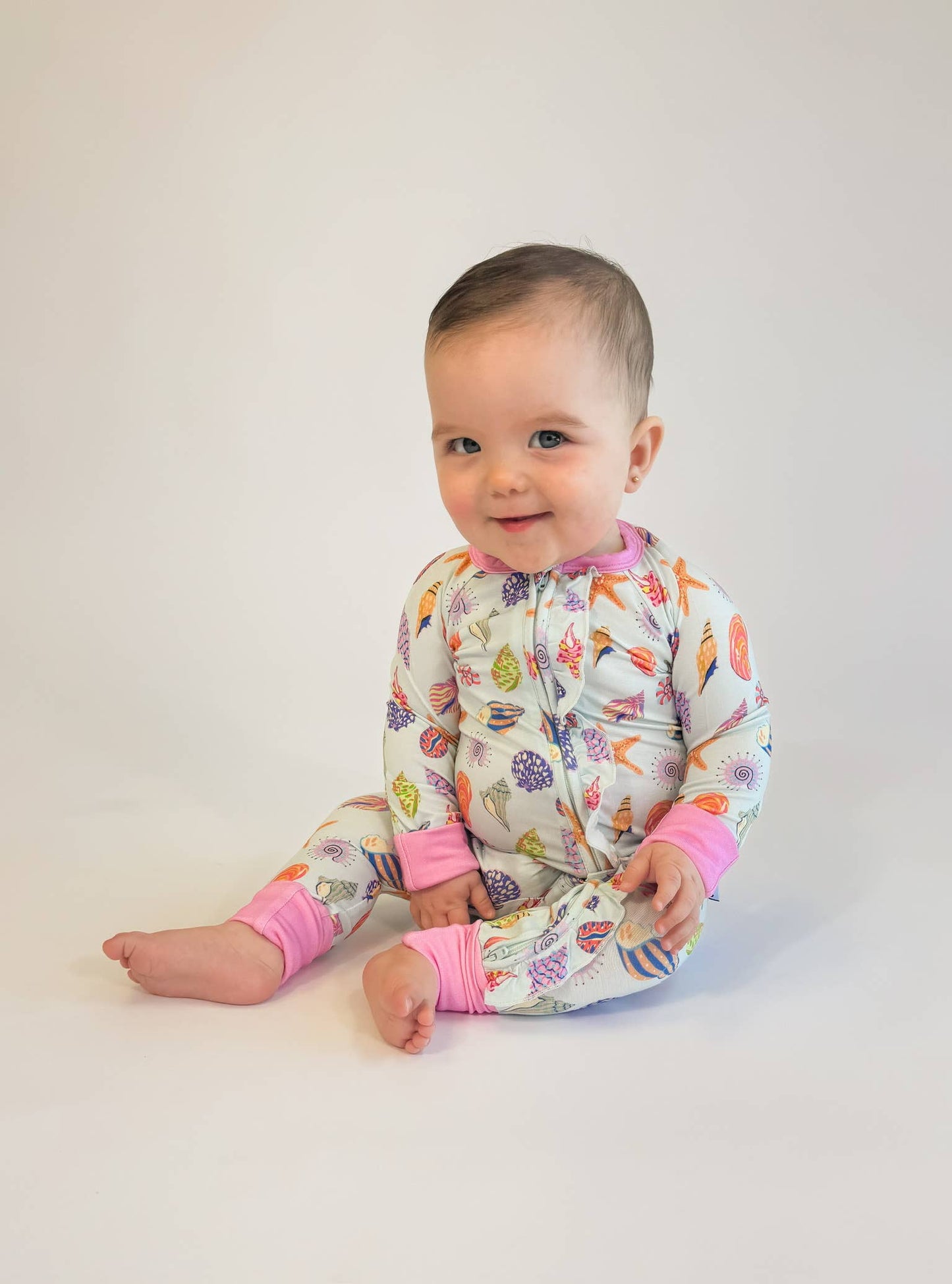Bamboo Convertible PJ- Seashells