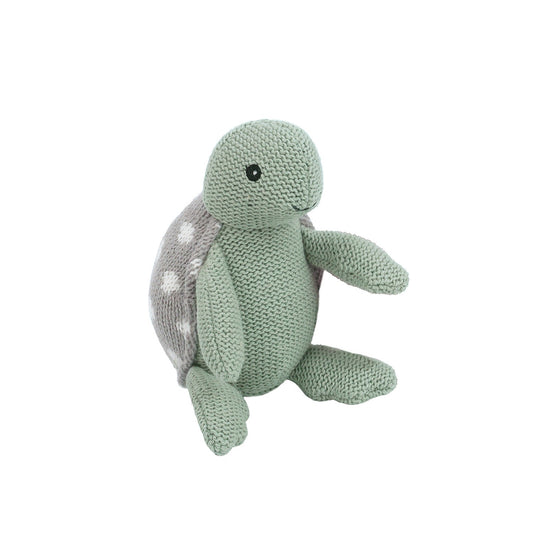 TAYLOR TURTLE KNIT RATTLE