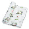 100% Cotton Muslin Swaddle- Multiple Prints