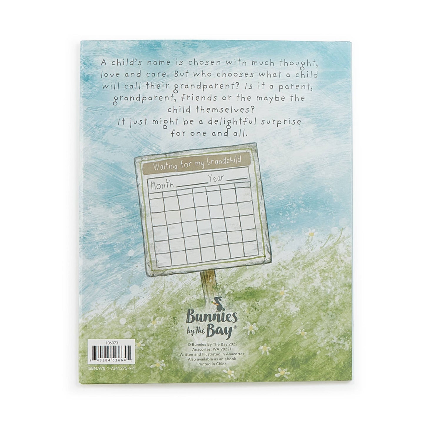 What Will My Grandchild Call Me? Story book