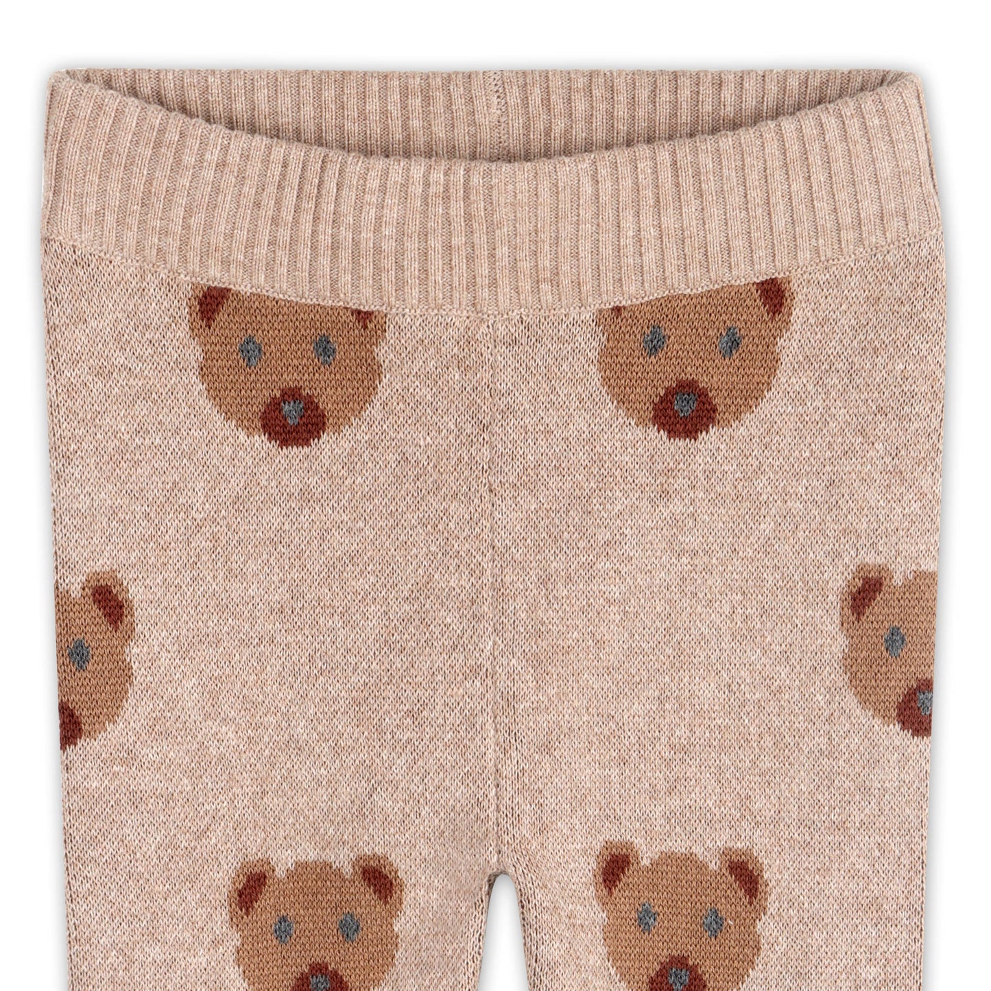 Bear Knit Baby Pullover & Pant Set (Organic Cotton)