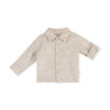 Oscar Linen Shirt With Pocket Embroidery & Pant (Organic)