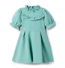 Ruffle Jacquard Dress