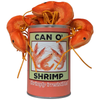 Can O' Shrimp - EcoFriendly Plush Gift for Fishermen w/Jokes