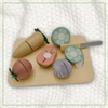 Pretend Play Food Set - Wooden Vegetable Cutting Toys Set