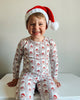 Bamboo Pjs- Vintage Santa