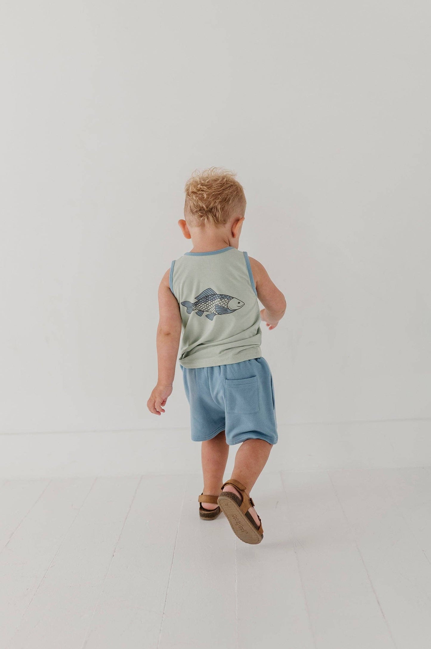 Bamboo Tank Top- Gone Fishin