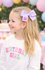 Birthday Cake Hair Bow