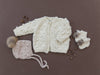 Popcorn Cardigan Cream